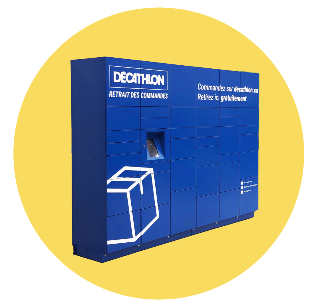 LocketGo-smart locker in Decathlon 